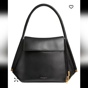 Baldwin from Donna Karan New York: shoulder bag, finished with gold hardware.